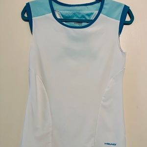 White tennis top